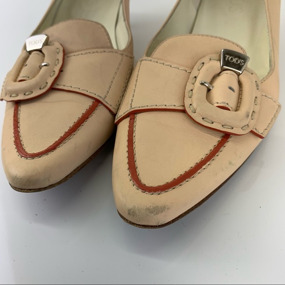 Tods driving shoes kitten pumps 7.5 - Picture 8 of 9